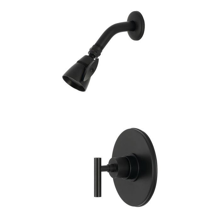 Kingston Manhattan KB8690CMLSO Single-Handle Pressure Balanced Shower Faucet, Matte Black