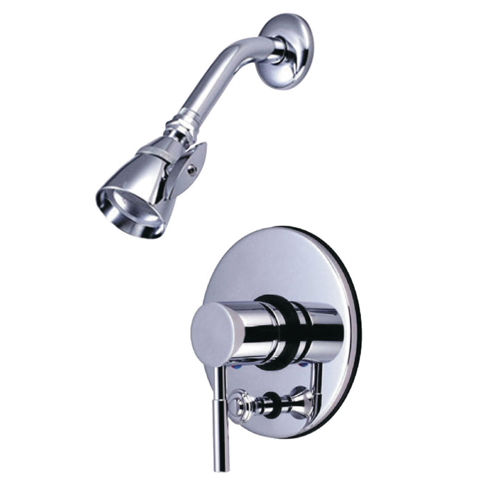 Kingston Concord KB86910DLSO Single-Handle Pressure Balanced Shower Faucet with Diverter Handle, Polished Chrome