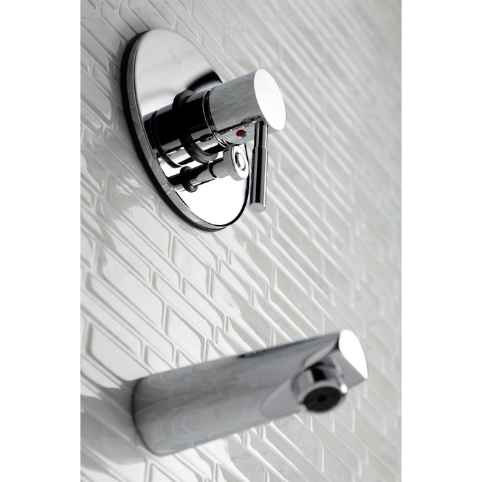 Kingston Sona KB86910DLTO Single-Handle Pressure Balanced Tub Faucet, Polished Chrome