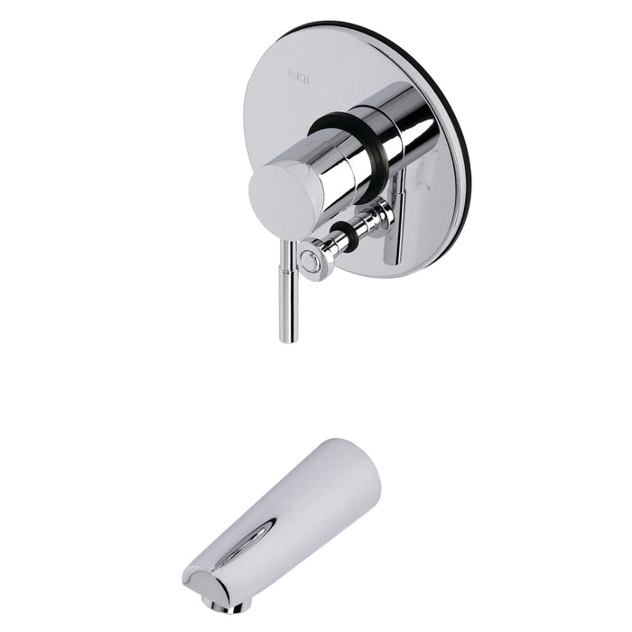 Kingston Sona KB86910DLTO Single-Handle Pressure Balanced Tub Faucet, Polished Chrome