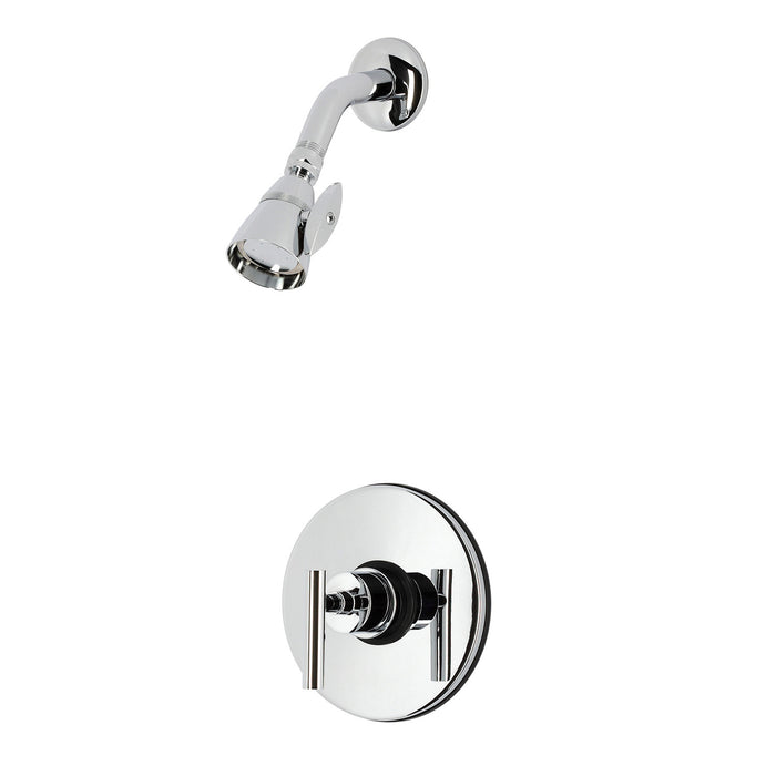 Kingston Manhattan KB8691CMLSO Single-Handle Pressure Balanced Shower Faucet, Polished Chrome