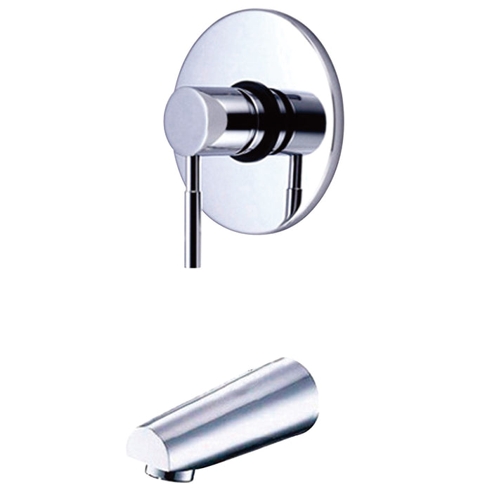Kingston Sona KB8691DLTTO Single-Handle Pressure Balanced Tub Faucet, Trim Only, Polished Chrome