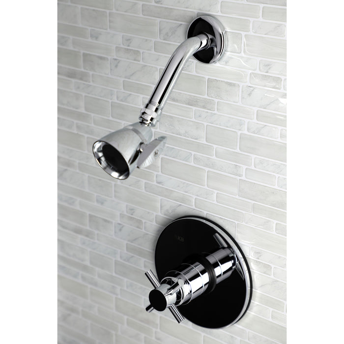 Kingston Sona KB8691DXSOSingle-Handle Pressure Balanced Shower Faucet, Polished Chrome
