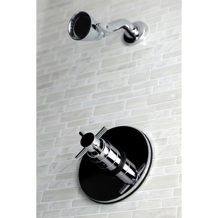 Kingston Sona KB8691DXSO Single-Handle Pressure Balanced Shower Faucet, Polished Chrome