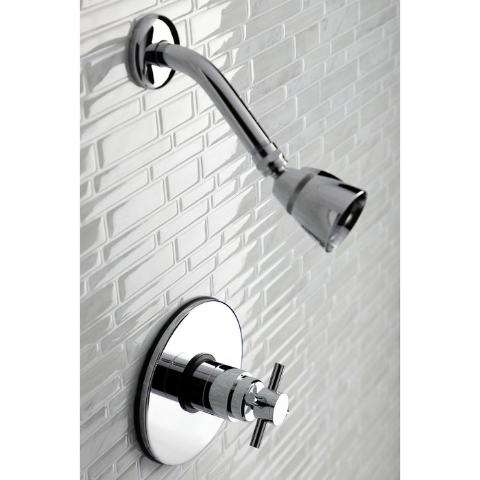 Kingston Sona KB8691DXSOSingle-Handle Pressure Balanced Shower Faucet, Polished Chrome