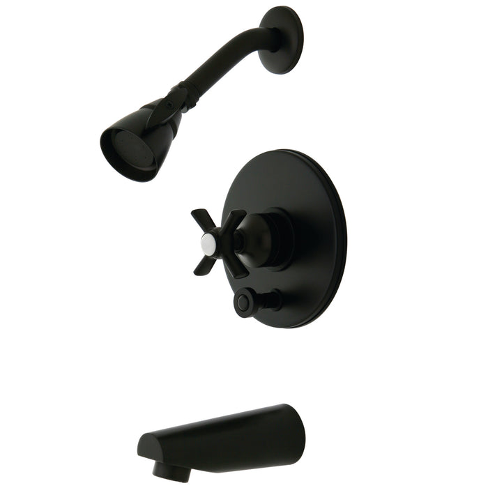 Kingston Millennium KB86950ZX Single-Handle Pressure Balanced Tub and Shower Faucet, Oil Rubbed Bronze