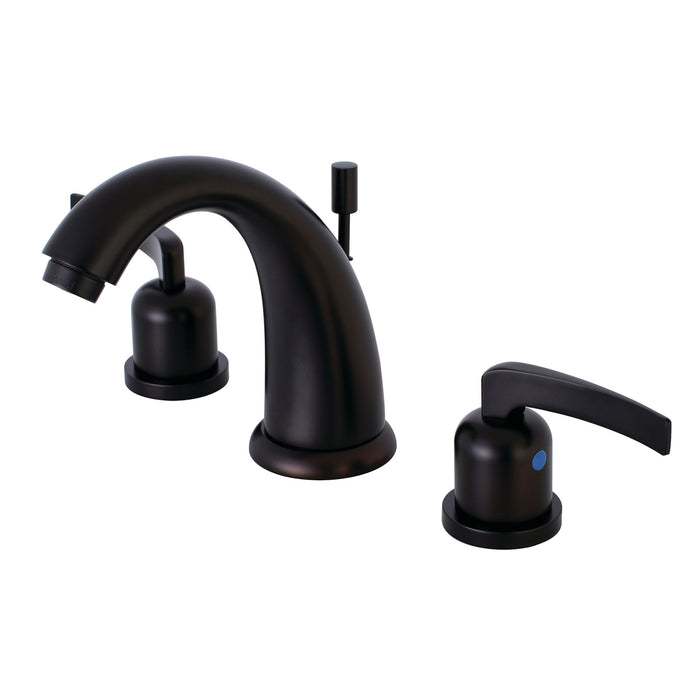 Centurion KB8985EFL Two-Handle 3-Hole Deck Mount Widespread Bathroom Faucet with Plastic Pop-Up, Oil Rubbed Bronze