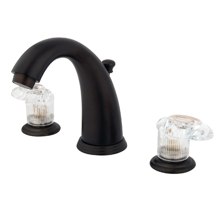 Magellan KB985ALL Two-Handle 3-Hole Deck Mount Widespread Bathroom Faucet with Plastic Pop-Up, Oil Rubbed Bronze