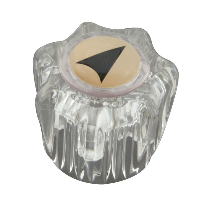 Kingston KBDH101 Acrylic Knob Handle, Diverter for Tub and Shower Faucet, Acrylic