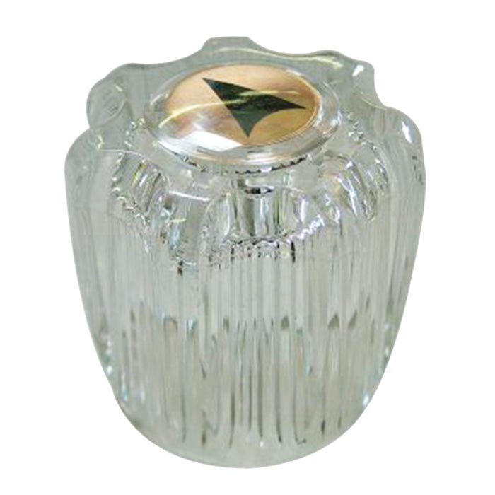 Kingston KBDH131 Acrylic Knob Handle, Diverter for Tub and Shower Faucet, Acrylic