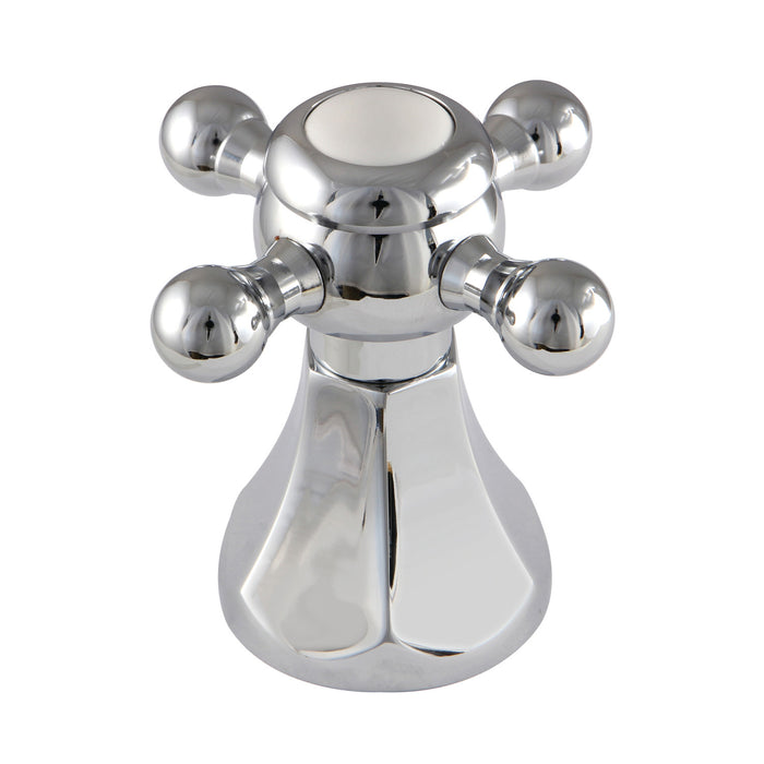 Kingston KBDH4461BX Metal Cross Handle, Diverter for Tub and Shower Faucet, Polished Chrome