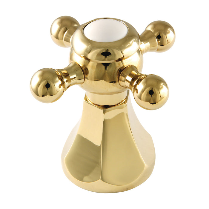 Kingston KBDH4462BX Metal Cross Handle, Diverter for Tub and Shower Faucet, Polished Brass