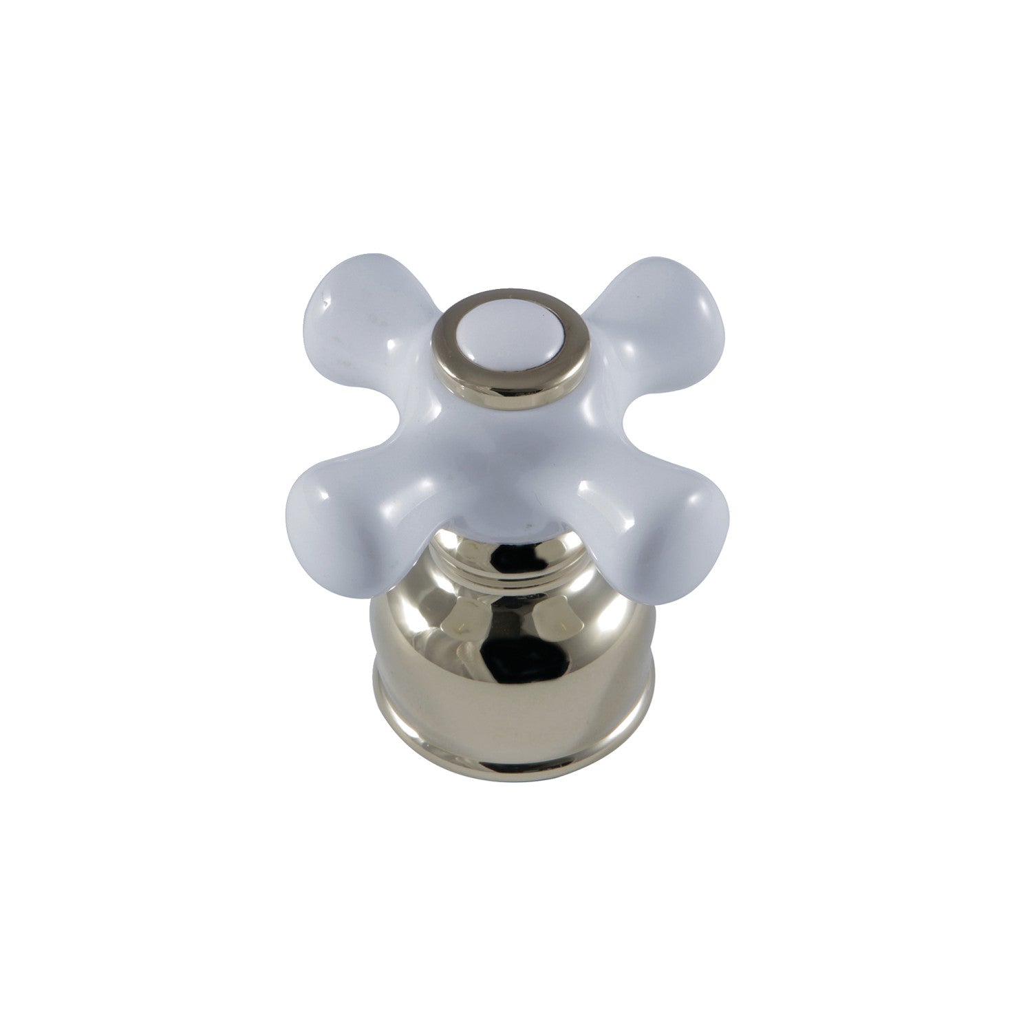 Kingston KBDH722PX Porcelain Cross Handle, Diverter for Tub and