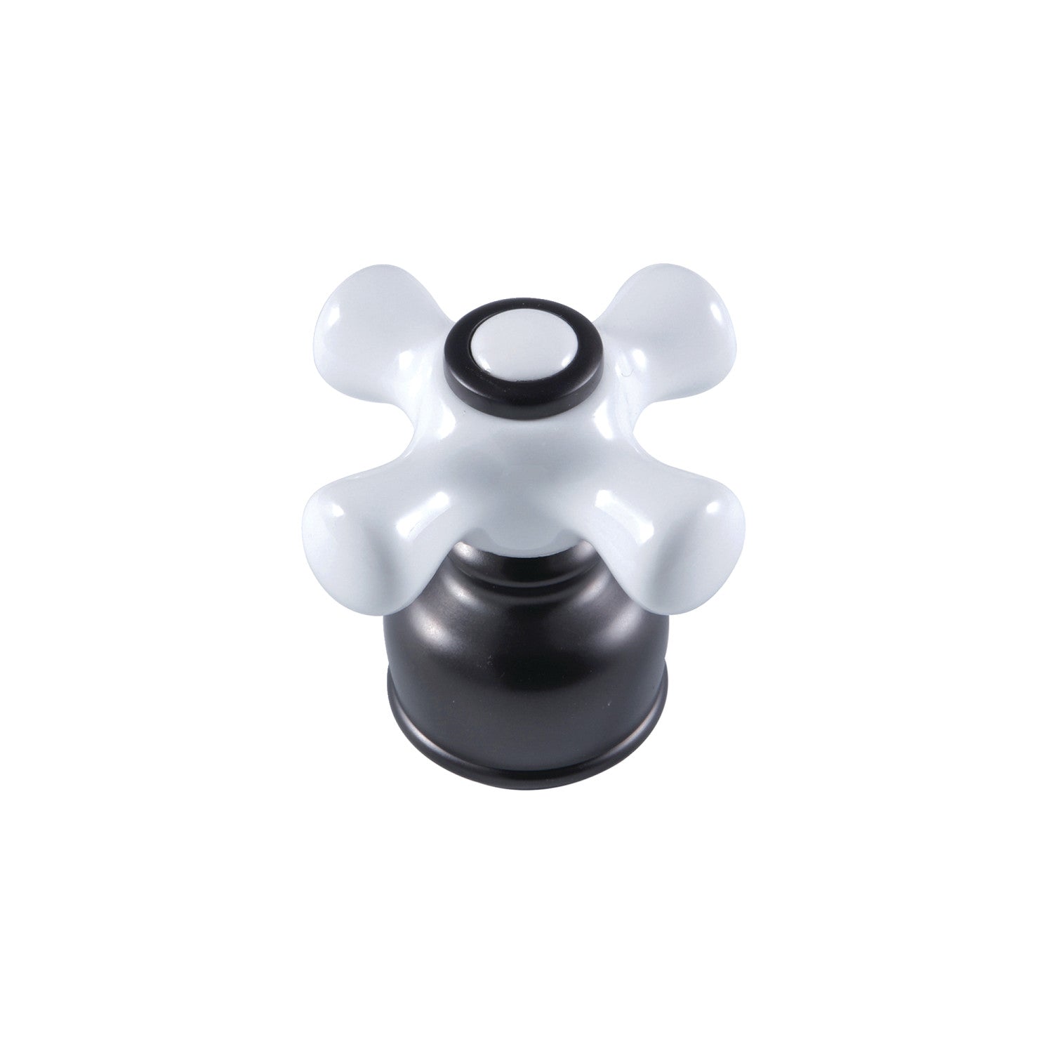 Kingston KBDH725PX Porcelain Cross Handle, Diverter for Tub and Shower