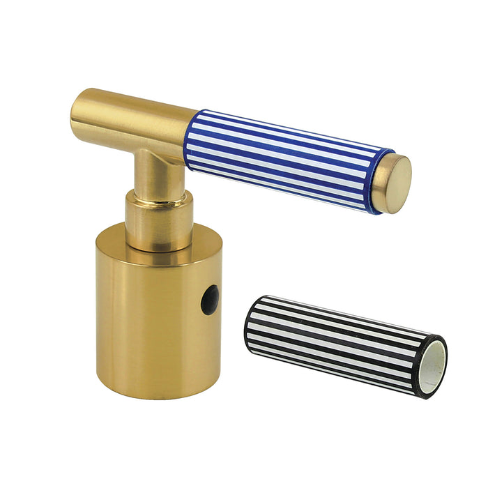 Kingston Verona KBDH8667KPS Metal Lever Handle, Diverter for Tub and Shower Faucet, Brushed Brass