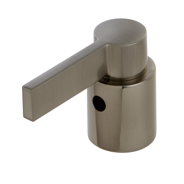 Kingston NuvoFusion KBDH8668NDL Metal Lever Handle, Diverter for Tub and Shower Faucet, Brushed Nickel