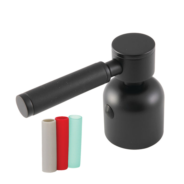 Kingston Kaiser KBDH8960DKL Metal Lever Handle, Diverter for Tub and Shower Faucet, Matte Black