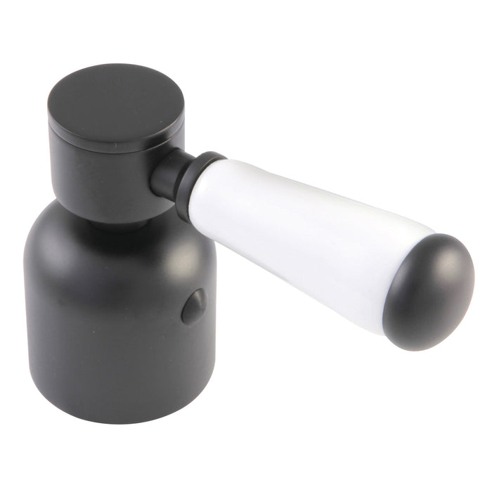 Kingston Paris KBDH8960DPL Metal Lever Handle, Diverter for Tub and Shower Faucet, Matte Black