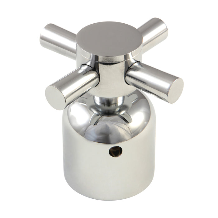 Kingston Concord KBDH8961DX Metal Cross Handle, Diverter for Tub and Shower Faucet, Polished Chrome