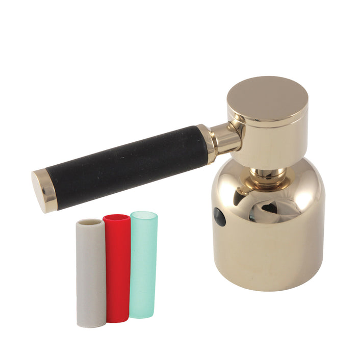 Kingston Kaiser KBDH8962DKL Metal Lever Handle, Diverter for Tub and Shower Faucet, Polished Brass