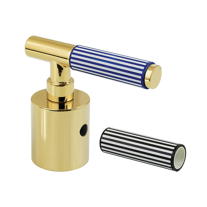 Kingston Verona KBDH8962KPS Metal Lever Handle, Diverter for Tub and Shower Faucet, Polished Brass