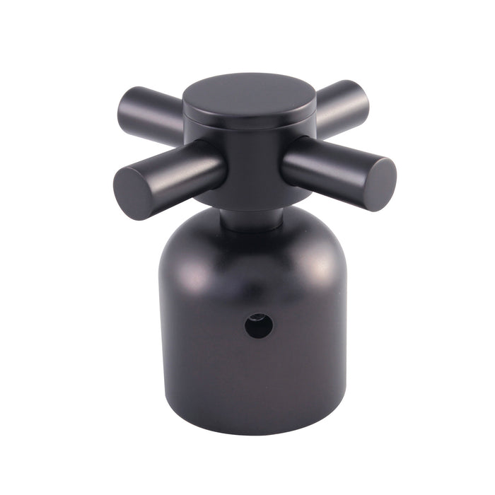 Kingston Concord KBDH8965DX Metal Cross Handle, Diverter for Tub and Shower Faucet, Oil Rubbed Bronze