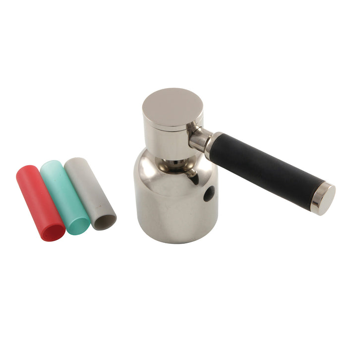 Kingston Kaiser KBDH8966DKL Metal Lever Handle, Diverter for Tub and Shower Faucet, Polished Nickel