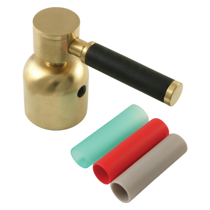 Kingston Kaiser KBDH8967DKL Metal Lever Handle, Diverter for Tub and Shower Faucet, Brushed Brass