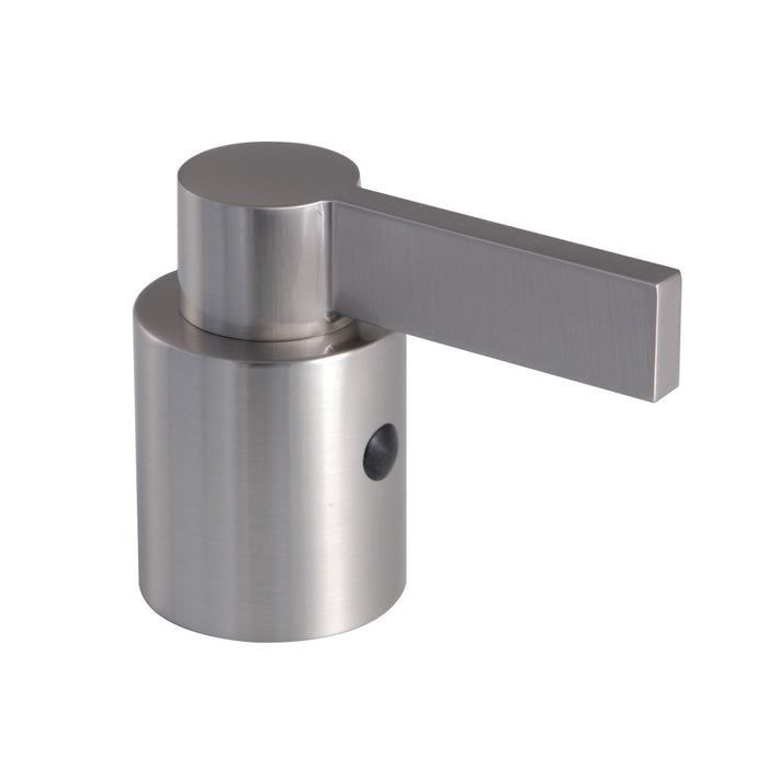 Kingston NuvoFusion KBDH8968NDL Zinc Alloy Lever Handle, Diverter for Tub and Shower Faucet, Brushed Nickel