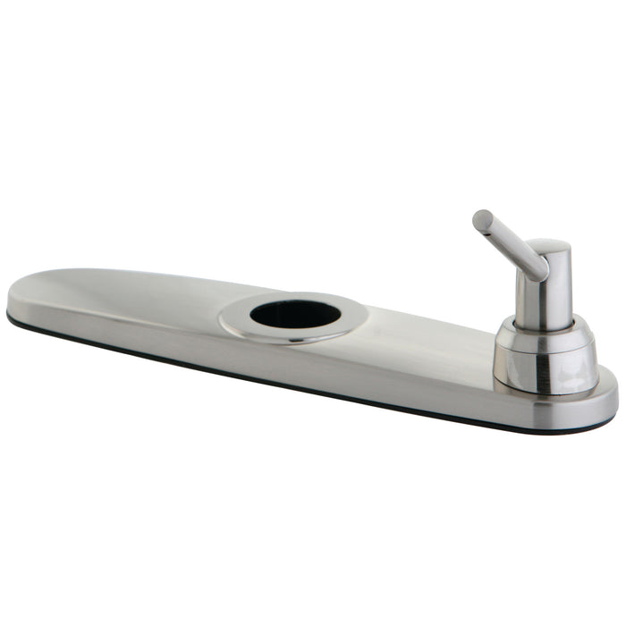 Kingston KBDK708 1-5/16" I.D. Zinc Alloy Faucet Deck Plate with Soap Dispenser, Brushed Nickel
