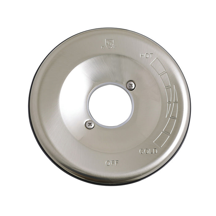 Kingston KBE1638 Shower Escutcheon Plate, Brushed Nickel