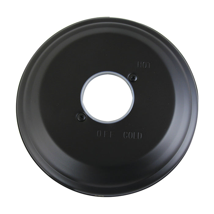 Kingston KBE3630 Shower Escutcheon Plate, Matte Black