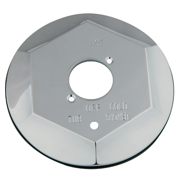 Kingston KBE46310 Shower Escutcheon Plate, Polished Chrome