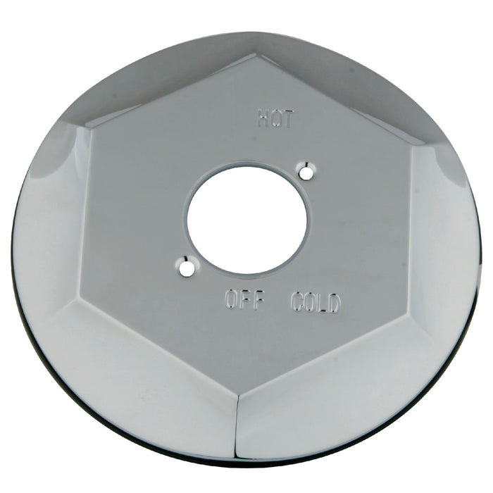 Kingston KBE4631 Shower Escutcheon Plate, Polished Chrome