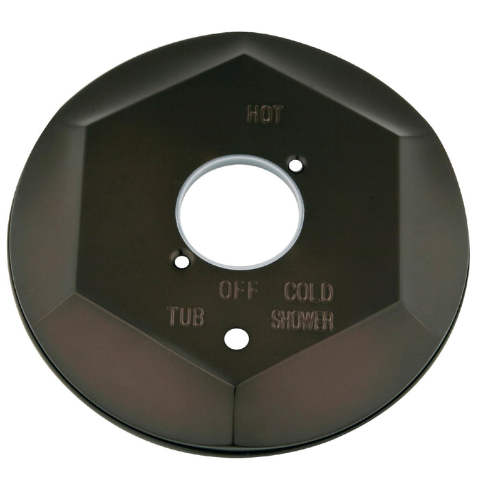 Kingston KBE46350 Shower Escutcheon Plate, Oil Rubbed Bronze