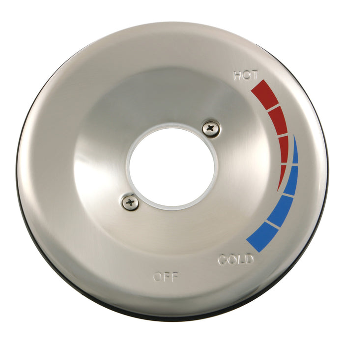 Kingston KBE638 Shower Escutcheon Plate, Brushed Nickel