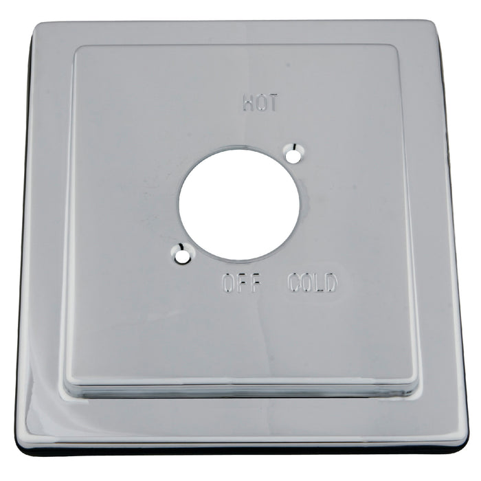 Kingston Stylobate KBE8651 Shower Escutcheon Plate, Polished Chrome