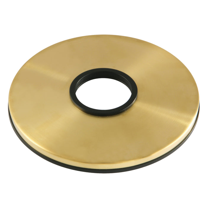 Kingston KBE8697 Shower Escutcheon Plate, Brushed Brass