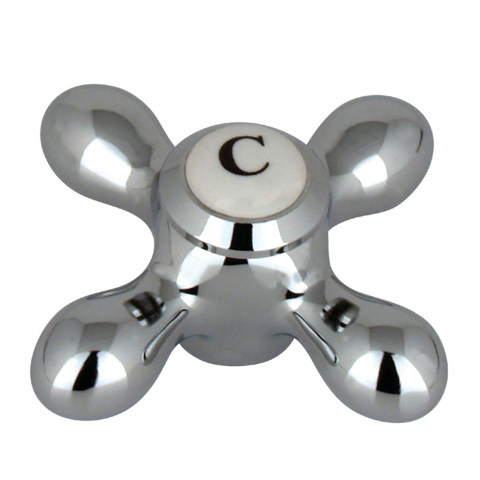 Kingston KBH1601AXC Brass Cross Handle (Cold Side), Polished Chrome
