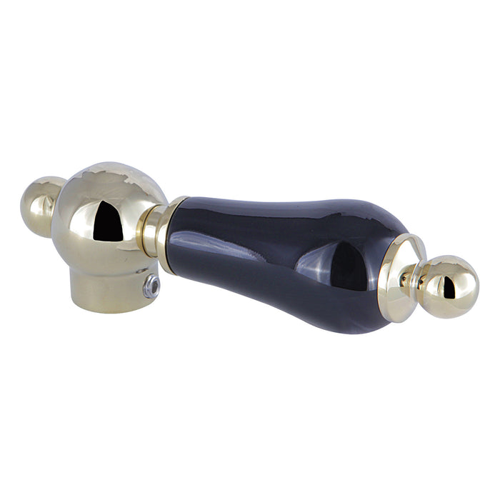 Kingston Duchess KBH1602PKL Porcelain Lever Handle, Polished Brass