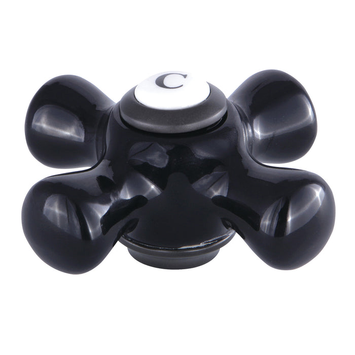 Kingston Duchess KBH1605PKXC Porcelain Cross Handle (Cold Side), Oil Rubbed Bronze