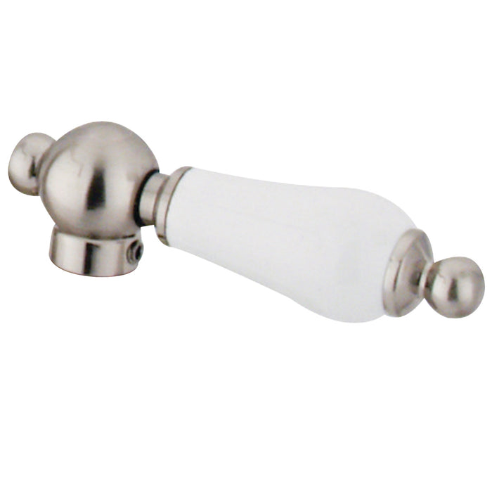 Kingston KBH1608PL Porcelain Lever Handle, Brushed Nickel