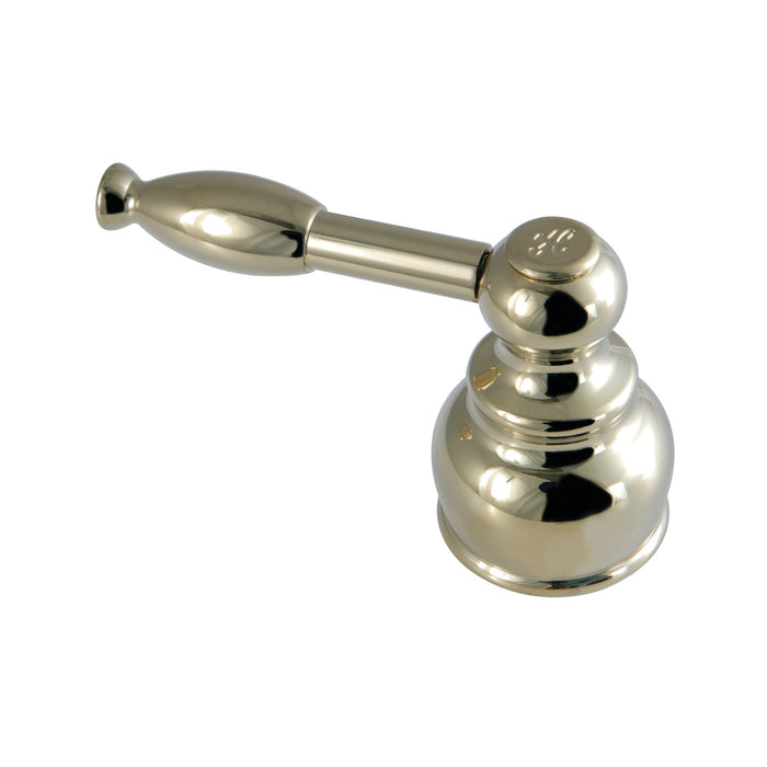 Kingston KBH2602KLH Zinc Alloy Lever Handle (Hot Side), Polished Brass