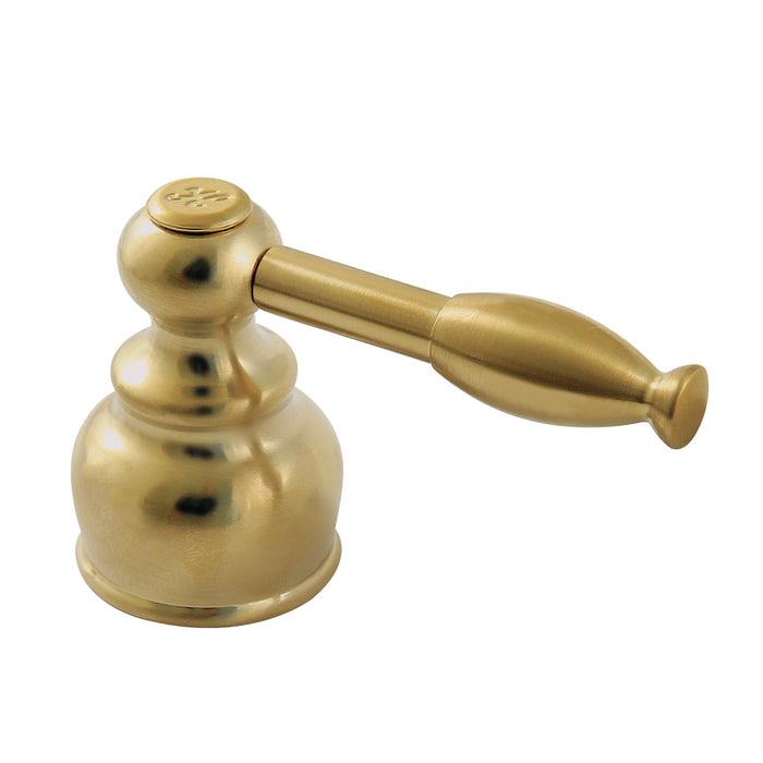 Kingston KBH2607KLH Zinc Alloy Lever Handle (Hot Side), Brushed Brass