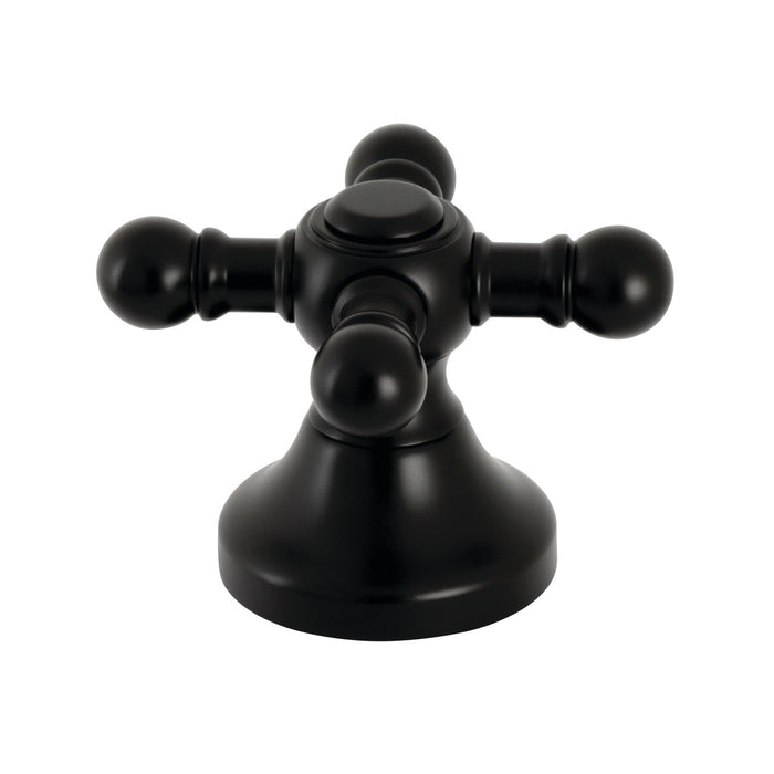 Kingston Buckingham KBH2630BX Metal Cross Handle, Matte Black