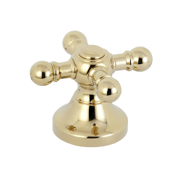 Kingston KBH2632BX Metal Cross Handle, Polished Brass