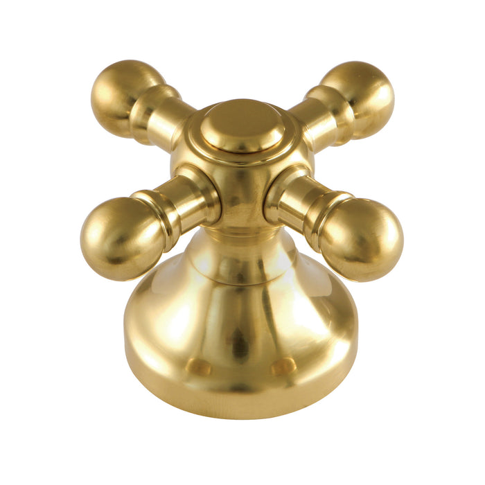 Kingston Buckingham KBH2637BX Metal Cross Handle, Brushed Brass