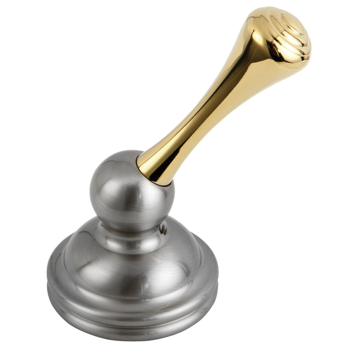 Kingston KBH3409BL Metal Lever Handle, Brushed Nickel/Polished Brass