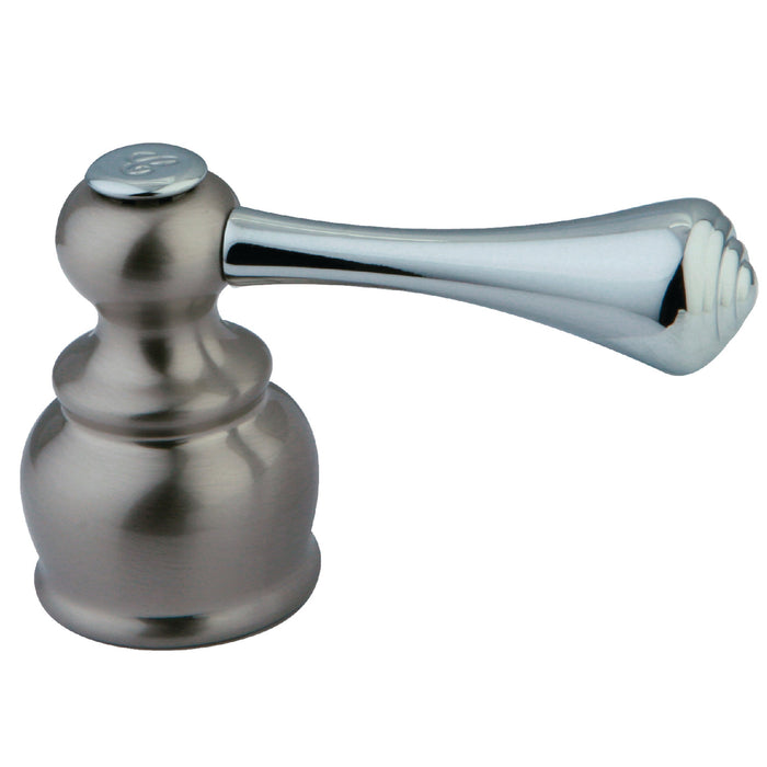 Kingston KBH3607BLC Zinc Alloy Lever Handle (Cold Side), Brushed Nickel/Polished Chrome