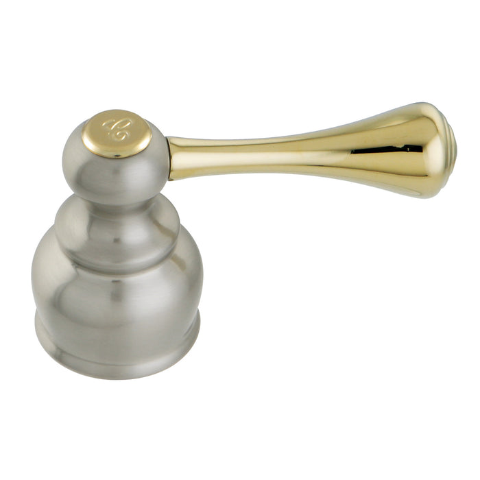 Kingston KBH3609BLC Zinc Alloy Lever Handle (Cold Side), Brushed Nickel/Polished Brass